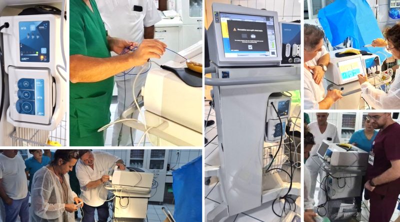 Chirurgie de înaltă precizie pentru tratarea cancerului la plămâni. La Spitalul Județean Galați, echipament ultramodern pentru oprirea rapidă și controlată a sângerărilor în timpul operațiilor