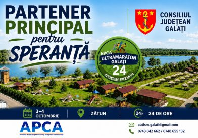 Ultramaraton Galați 24, eveniment caritabil la Balta Zătun. Împreună pentru copiii și tinerii cu autism din județul Galați