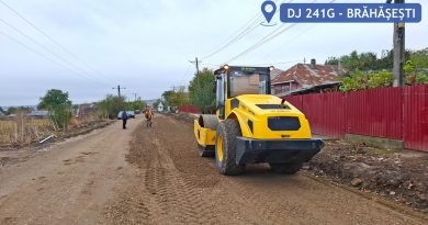 Costel Fotea:”Lucrări în plină desfășurare. Modernizăm din temelii DJ 241G, în Brăhășești, pentru condiții moderne și sigure de circulație”